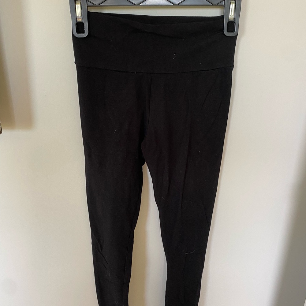 Black High-Waisted Leggings
